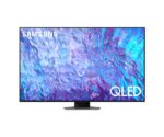 Samsung 55 Inch QLED 4K Smart TV, (Series Q80C), Neural Quantum Processor 4K, Quantum HDR+, Color Carbon Silver Model – QA55Q80CAUXZN – 1 Year Warranty.