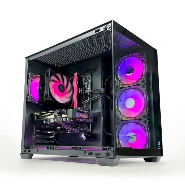 GAME SEKRET Infiniti Gaming PC – Core i5-14400(F) | RTX 4060 8GB GPU | 32GB D4 RAM | 2TB SSD + 2TB HDD | ARGB Air Cooler | Desktop Computer