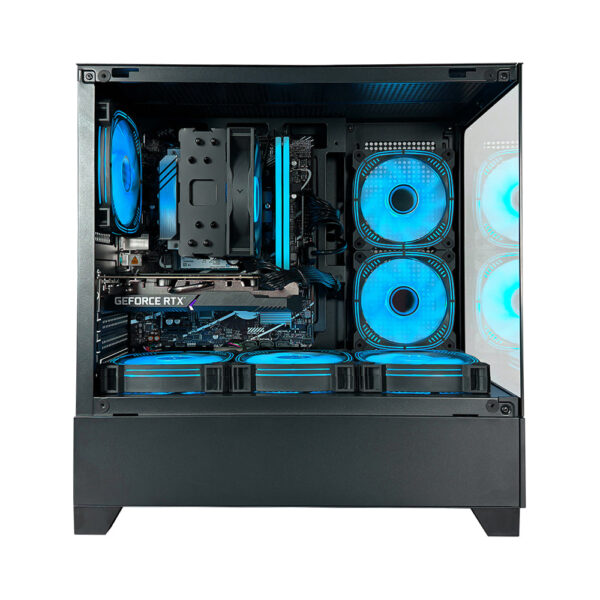 Battlestar Gaming PC – Core i7-12700(F) | RTX 4060Ti 16GB | 16GB DDR4 RAM | 2TB SSD + 2TB HDD | ARGB Air Cooler |Desktop Computer