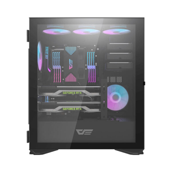 Battlestar Gaming PC – Core i7-12700(F) | RTX 4060Ti 8GB | 16GB DDR4 RAM | 2TB SSD + 2TB HDD | ARGB Air Cooler | Desktop Computer