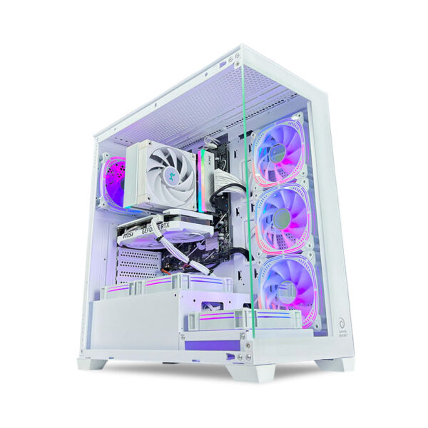 GAME SEKRET Infiniti Gaming PC – Core i5-14400(F) | RTX 4060Ti 16GB GPU | 32GB D4 RAM | 1TB SSD + 1TB HDD | ARGB Air Cooler | Desktop Computer