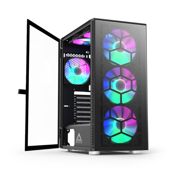 GAME SEKRET Apex Gaming PC – Core i5-13400(F) | RTX 4060 GPU | 32GB D4 RAM | 2TB SSD + 2TB HDD | ARGB Air Cooler | Desktop Computer