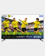 CHiQ 50 Inch LED Smart TV 4K UHD Android TV, Black Model – U50G7P – 1 Year Warranty.