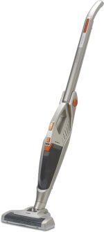 KHIND 0.6 Litres Vacuum Cleaner With Cordless Vertical Bagless 120 Watts Color Silver Orange Model – – 1 Year Warranty. - Image 2