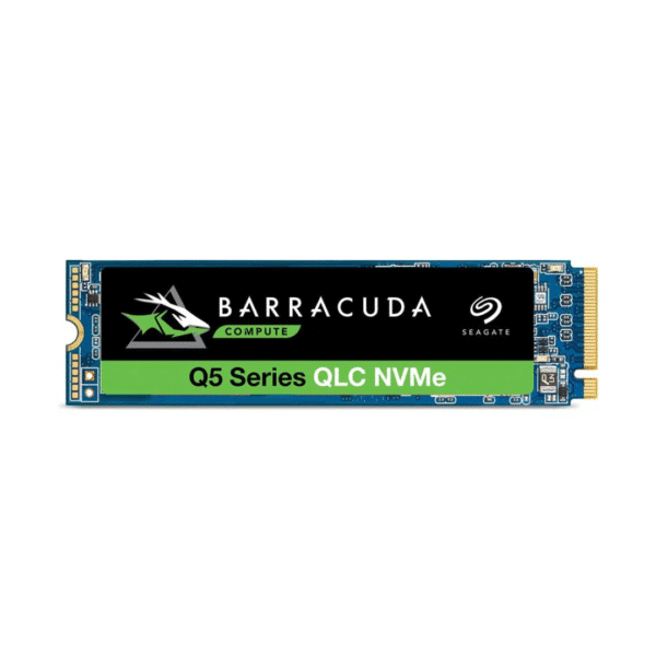 Seagate BarraCuda Q5 SSD, 1 TB, Internal SSD, M.2 NVMe PCIe Gen3 ×4, 3D QLC, for Desktop or Laptop (ZP1000CV3A001)