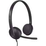 Logitech H340 Wired Headset, Stereo Headphones With Noise-Cancelling Microphone, Usb, Pc/Mac/Laptop - Image 2