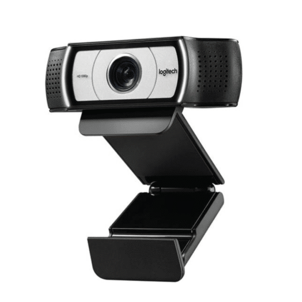 Logitech C930e USB Desktop or Laptop Webcam, HD 1080p Camera, 30 fps Frame Rate, 90° Field of View, Auto Focus, Glass Lens, Dual Omnidirectional Mics, Noise Cancellation Technology