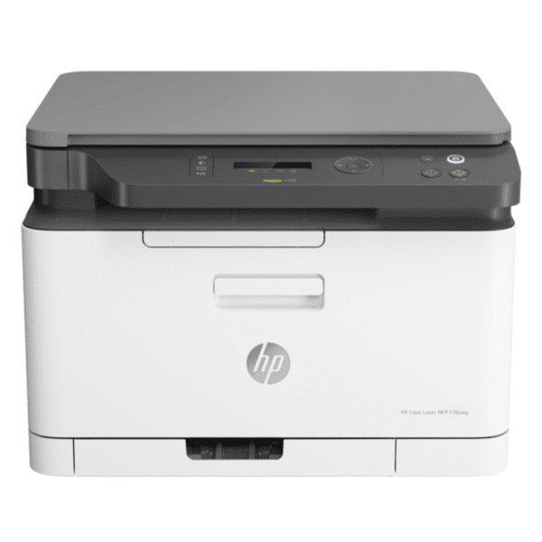 HP Color Laser MFP 178nw Printer – Print, copy, scan, Scan to PDF, Multifunctional ; Print speed up to 19 ppm (black) and 4 ppm (colour)