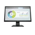 HP P204v 19.5″ Business Monitor, HD+ (1600 x 900) Anti-glare Display, TN with LED Backlight Panel, 5ms GtG Response Time, 8 bit Color, VESA Mount Compatible, 1* HDMI 1.4 / 1* VGA, Black | 5RD66AS#ABV