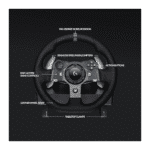 Logitech G29 Driving Force Racing Wheel and Floor Pedals, Real Force Feedback, Stainless Steel Paddle Shifters, Leather Steering Wheel Cover for PS5, PS4, PC, Mac - Image 3