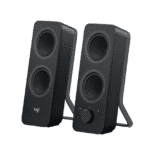 Logitech Z207 Wireless Bluetooth PC Speakers, Stereo Sound, 10 Watts Peak Power, 3.5mm Audio Input, Headphone Jack, Multi Device, Easy Switch, UK Plug, Computer/TV/Smartphone/Tablet – Black - Image 4