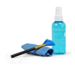 YJS International Professional Clean Pro 3 in 1 Multi-Purpose LCD Cleaning Kit with Cloth,Brush,Liquid Solution for Cameras, Binoculars, Laptops