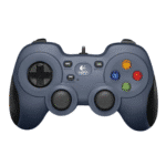Logitech F310 Wired Gamepad, Works with Android TV, Extensive Game Support, 4 Switch D-Pad, Easy to Set Up, Comfortable Grip, 1.8 Meter Cord Length, Blue – Black | 940-000138 / 940-000112