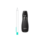 Logitech R400 Wireless Presentation Remote 2.4 GHz USB-Receiver Red Laser Pointer 15-Meter Operating Range 6 Buttons Intuitive Slideshow Control Battery Indicator PC - Image 3