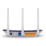 TP-Link AC750 Wireless Dual Band Router, 2.4GHz & 5GHz, Up to 733 Mbps Bandwidth, Omnidirectional Signal, 3x Fixed Antennas, 1x WAN Port, 4x LAN Ports, Blue / White | Archer C20 - Image 2