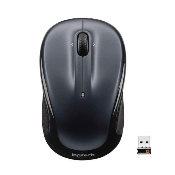Logitech M325 Wireless Mouse, 2.4 GHz with USB Unifying Receiver, 1000 DPI Optical Tracking, 18 Month Life Battery, PC/Mac/Laptop