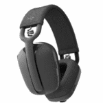 Logitech Zone Vibe 100 Lightweight Wireless Over-Ear Headphones with Noise-Cancelling Microphone, Advanced Multipoint Bluetooth Headset, Works with Teams, Google Meet, Zoom, Mac/PC – Off White - Image 2
