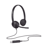Logitech H340 Wired Headset, Stereo Headphones With Noise-Cancelling Microphone, Usb, Pc/Mac/Laptop
