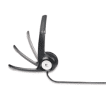 Logitech H390 Wired Headset, Stereo Headphones with Noise Cancelling Microphone, USB, In Line Controls, PC/Mac/Laptop BLACK 981-0000406, ClearChat, 1 Pack - Image 4