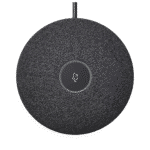 Logitech Rally Mic Pod Boundary Microphone, Elegant Design, Simplified Cabling, 4 Omnidirectional Condenser, 4.5m Pick up Range, For Rally, Rally Bar & Rally Bar Mini
