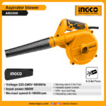 INGCO Aspirator blower (AB6008) - Image 2