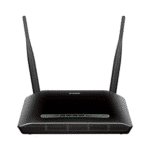 D-Link DSL-2750U Wireless N ADSL2+ WI-FI Router, Up to 300 Mbps Wireless Speed, Dual 2×2 Built-In Antennas, Built-In 802.11n Wireless LAN, Supports IPv6, Black | DSL-2750U