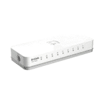 D-Link 8-Port high-speed Fast Ethernet ports 10/100 Mbps Unmanaged Network Switch | DES-1008C