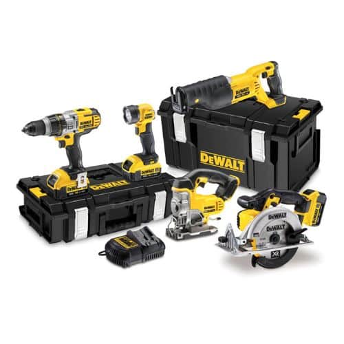 Dewalt Dck592M3-Gb 18V 5Package JigSaw, Circular Saw Reciprocating Saw Set