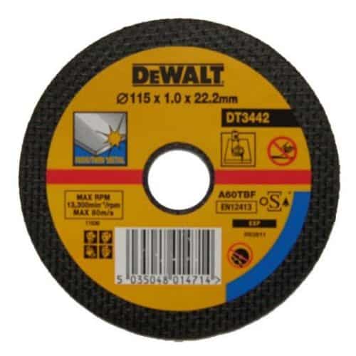 Dewalt Metal Cutting 4 1/2″ Dt3442 Inox
