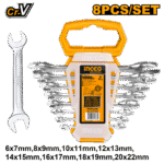 INGCO Double open end spanner set (HKSPA2088)