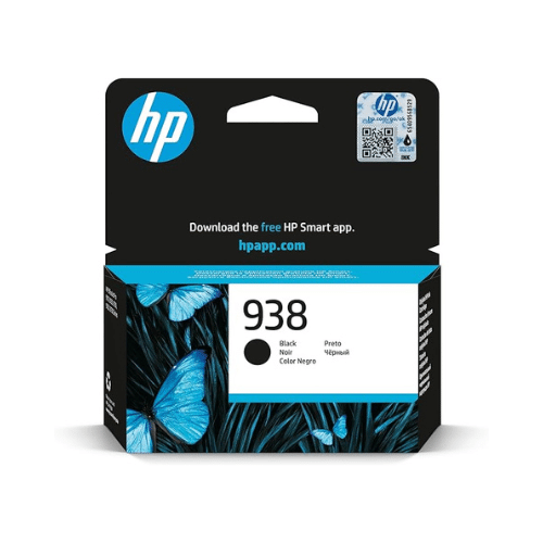 HP 938 Black Original Ink Cartridge | Compactible with HP OfficeJet Pro 9110, 9120, 9130, 9123, 9720 & 9730
