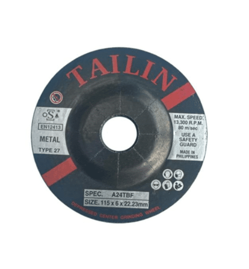 TAILIN METALL GRINDING DISC 115X6X22.23MM