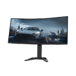 Lenovo G34W-30 34 inch WQHD Gaming Curved Monitor 3440×1440 VA Display Refresh Rate 165Hz Response Time 0.5ms Speaker DP HDMI Black