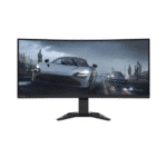 Lenovo G34W-30 34 inch WQHD Gaming Curved Monitor 3440×1440 VA Display Refresh Rate 165Hz Response Time 0.5ms Speaker DP HDMI Black - Image 5