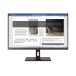 Lenovo S27i-30 ThinkVision 27 inch Full HD LED Monitor 1920 x 1080 Refresh Rate 100 Hz Response Time 4 ms |VGA HDMI Black