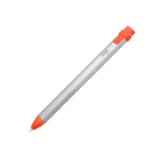 Logitech Crayon Digital Pencil for All iPads (2022 Releases and Later) with Apple Pencil Technology, Anti-roll Design, and Dynamic Smart tip, Orange