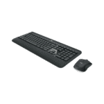 Logitech MK540 Advanced Wireless Keyboard and Mouse Combo for Windows, 2.4 GHz Unifying USB-Receiver, Multimedia Hotkeys, 3-Year Battery Life, for PC, Laptop, Arabic Layout – Black - Image 4
