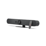 Logitech Rally Bar Mini All-in-One Webcam, Video Bar for Medium Rooms, Up to 4k Display Resolution, PTZ Camera, AI Viewfinder, Zoom/Tilt/Pan