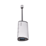 Verbatim USB-C Multiport Hub, USB C Adapter Made of Aluminum for Laptops MacBooks and Smartphones, Multimedia Adapter Plug with Four USB 3.2 Gen 1 Ports, Silver - Image 5