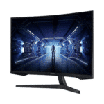 Samsung 27″ Odyssey G5 LC27G55, 1000R Curved Gaming Monitor with 144Hz Refresh Rate & 1ms Response Time, WQHD Resolution, AMD FreeSync Premium – LC27G55TQBMXUE Black - Image 4