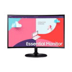 SAMSUNG S3 S36C 24″ Essential Full HD Curved Monitor, 1800R Screen Curvature, 75Hz Refresh rate, AMD FreeSync – LS24C360EAMXUE