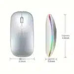 Wireless Bluetooth 2.4GHz RGB Mouse Rechargeable Silent - Image 3