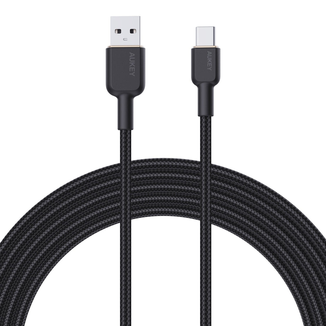 AUKEY CB-NAC1 1m Nylon Braided USB-A to USB-C Cable