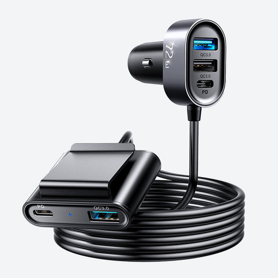 JR-CL05 5 multi-port (2 PD + 3 QC3.0) fast car charger