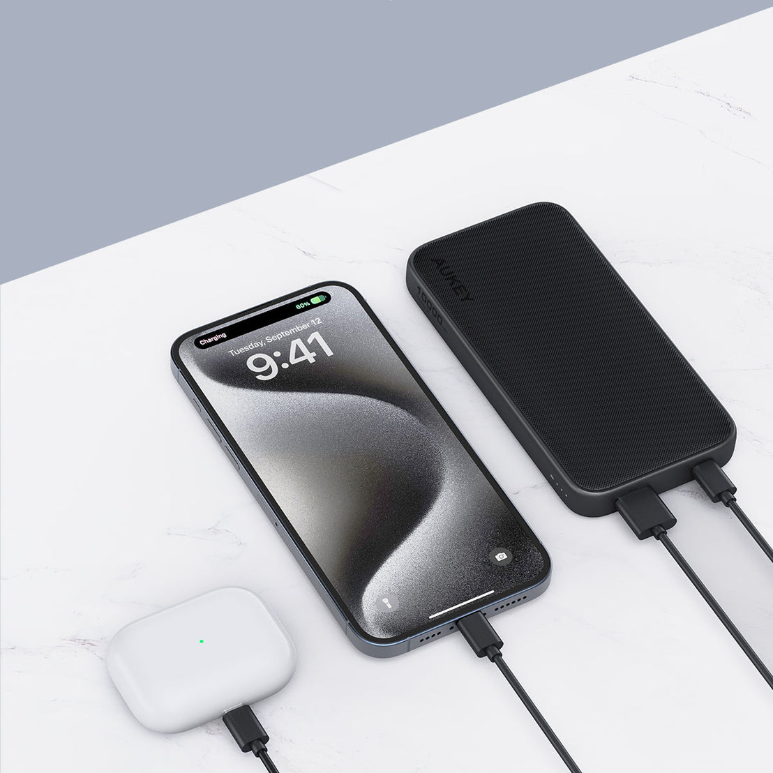 AUKEY PB-Y46 15W 10000mAh Portable Power Bank