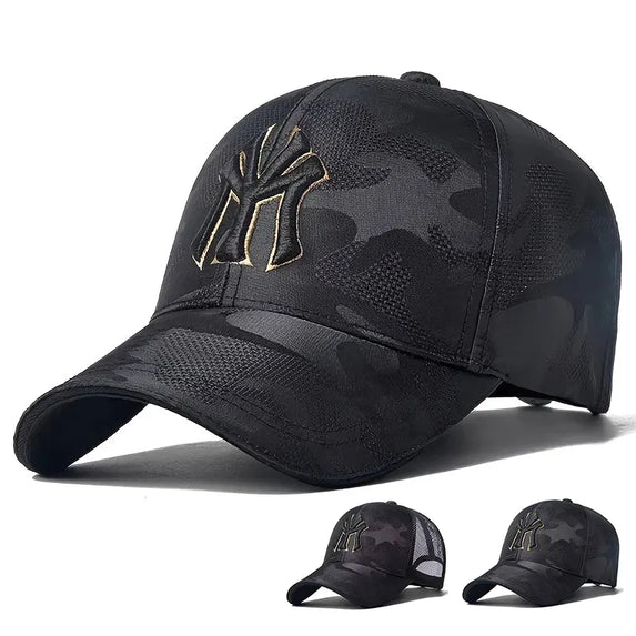 Fashion Hip-Hop 3D Embroidery Camouflage caps (FH-308)