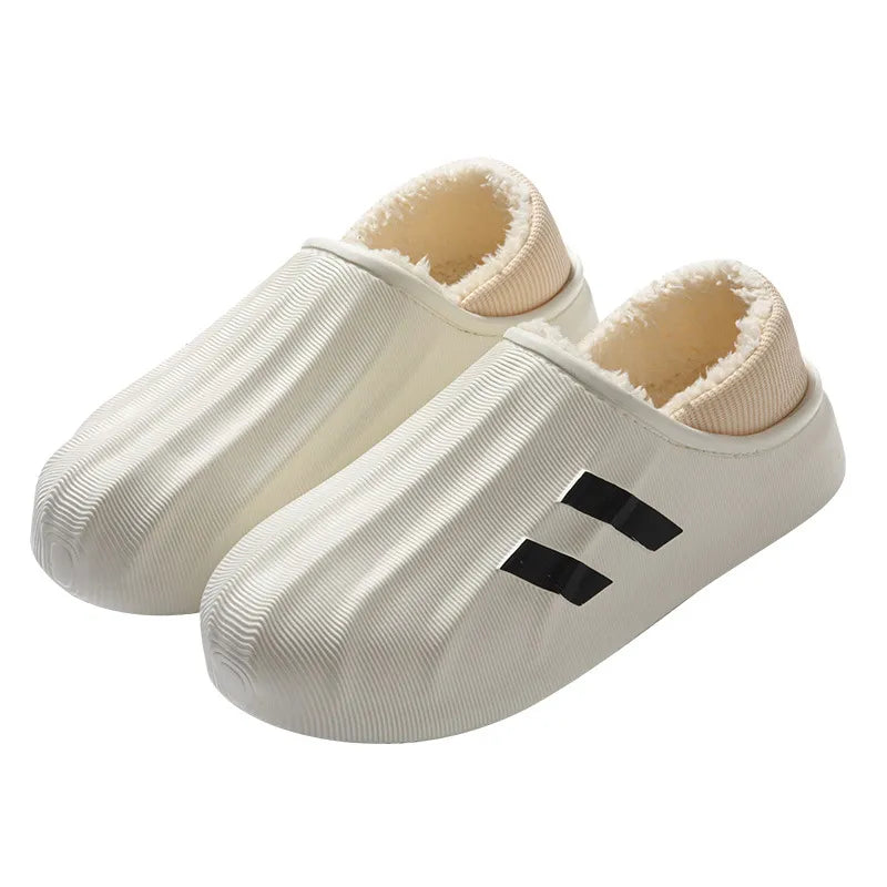 Winter ZOELEA Slippers Outdoor Waterproof  for Indoor Plush Home Footwear Unisex (WS-125)