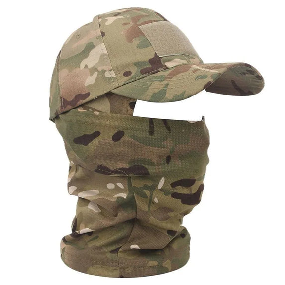 Camouflage Command: Military Hood Tactical Army Baseball Caps (CC-445)