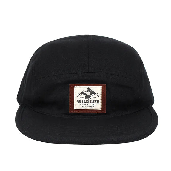 WILDLIFE Cotton 5 Snapback Caps Bone Hip Hop Hats (WL-370)