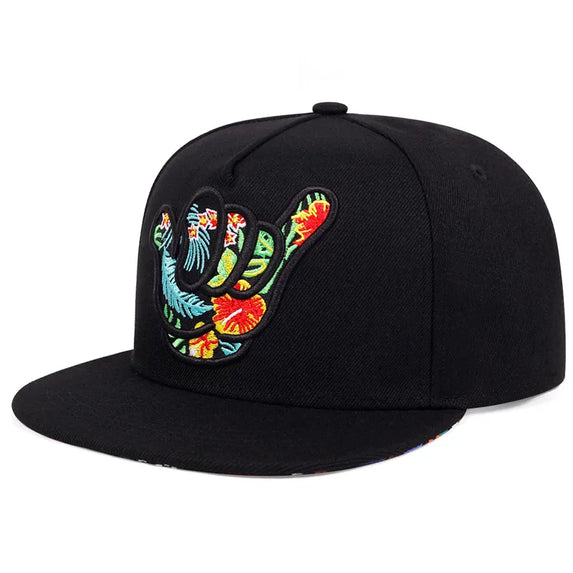 Finger Embroidery ForeverYoung Snapback Caps (FE-348)